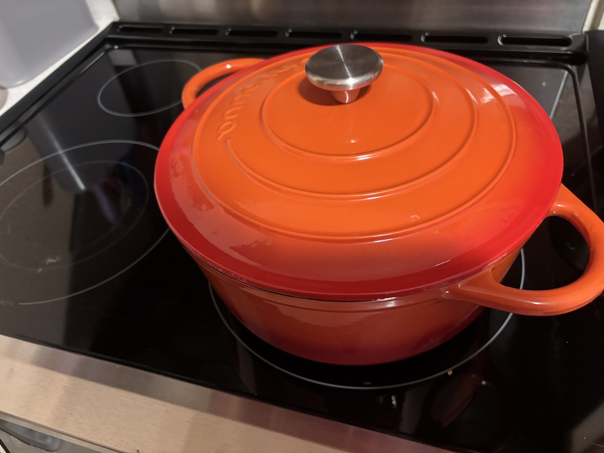 My beautiful orange Dutch oven